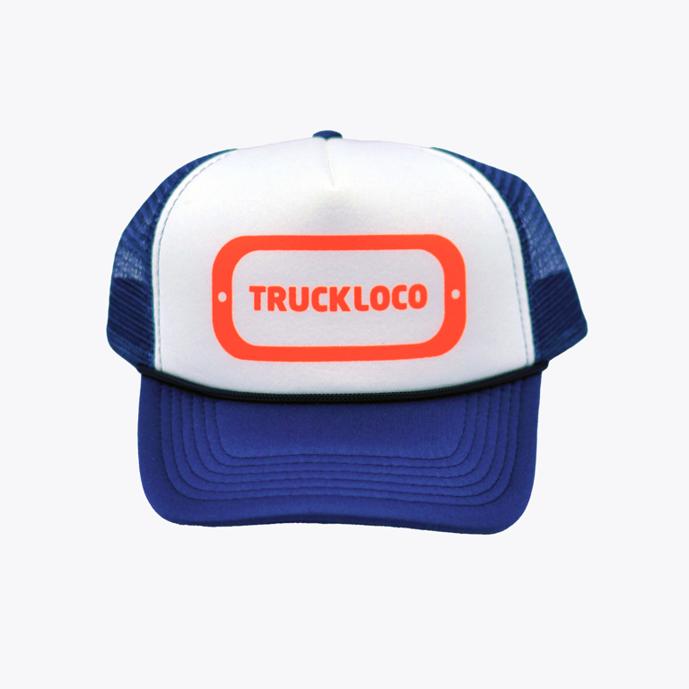 Truckloco Neon Orange // Blue