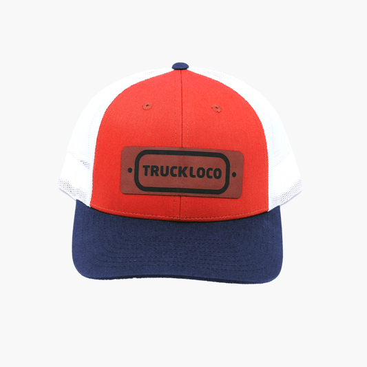 Truckloco Brown Patch // Orange & White